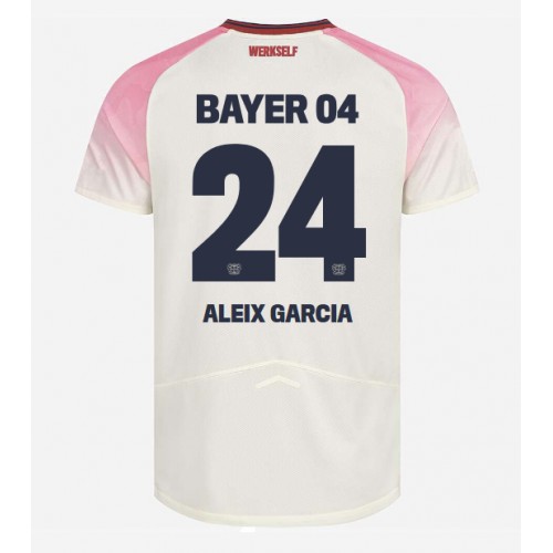 Bayer Leverkusen Aleix Garcia #24 Bortatröja 2025-26 Kortärmad